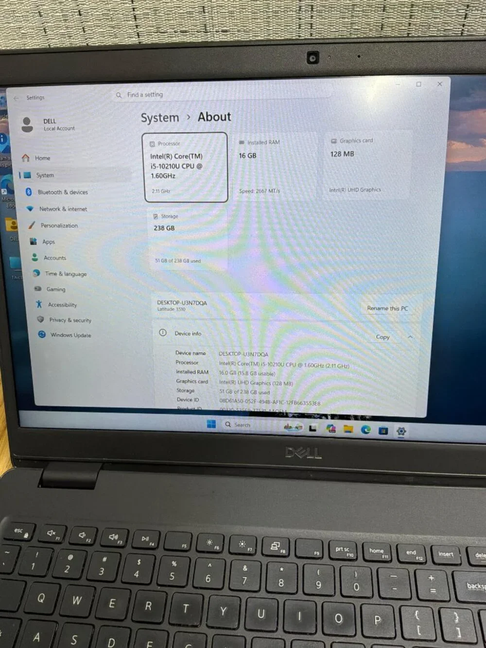 Dell Latitude 3510 15.6